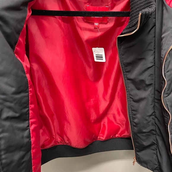 Guess Black Jacket with Red Interior - Picture 5 of 5